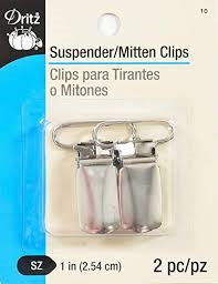 Dritz Suspender/Mitten Clips 10 (2 per package)
